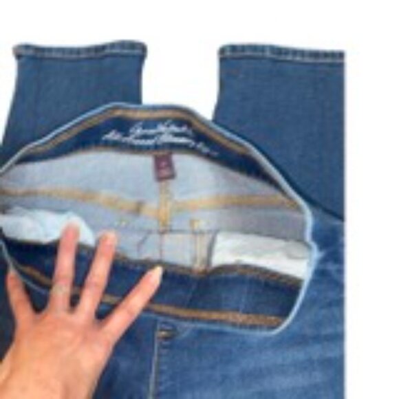 Sz.10*Gloria Vanderbilt*All-Around Slimming Effect*Blue Leggings/Jeans - Picture 3 of 4